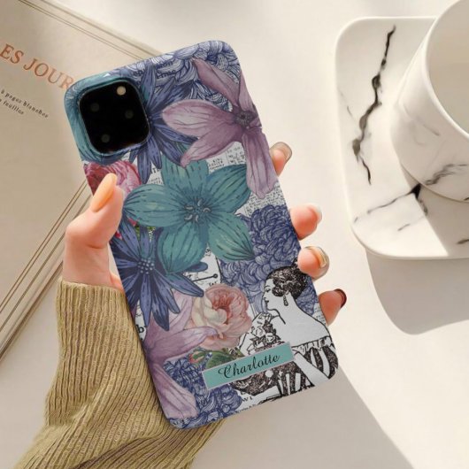  Floral naam Case-Mate iPhone Case