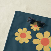 Floral naam retro Arc Strandlaken (In situ)