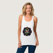 Floral Name Nana Tanktop (Volledige Voorkant)