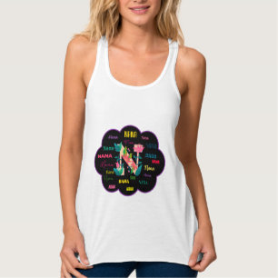 Floral Name Nana Tanktop