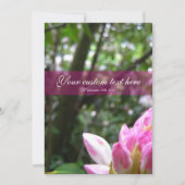 Floral Natural Invitation simple.formel. (Devant)