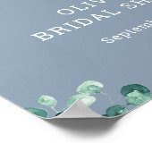 Floral nautique | AFFICHE DE BIENVENUE FÊTE DES MA (Coin)