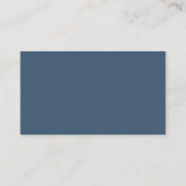 Floral navy blush Date night idea Enclosure Card Informatiekaartje (Achterkant)
