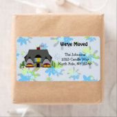 Floral - Nieuw adres Etiket (Insitu)