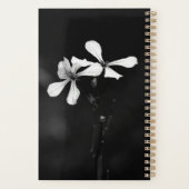 floral noir et blanc minimal (Dos)