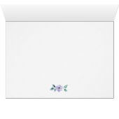 Floral Notecard (Binnen Horizontaal (Onder))