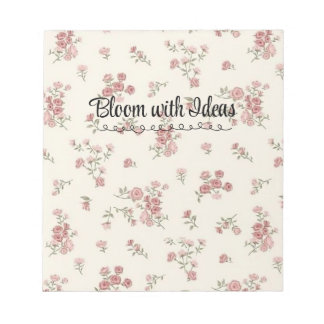 Floral Notitieblok – Schattige & praktisch voor no