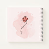 Floral Notitieboek (Achterkant)
