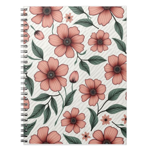 Floral notitieboek (Voorkant)