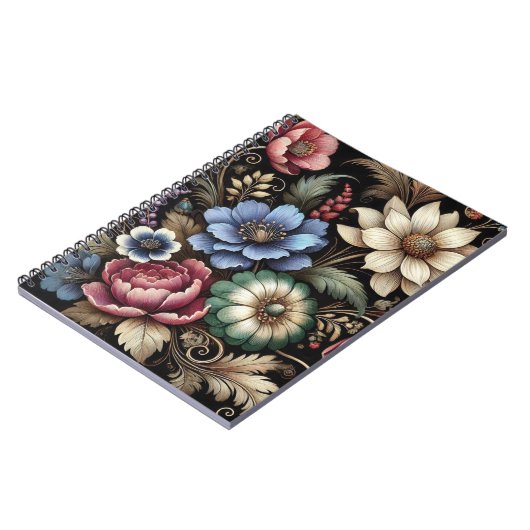  Floral Notitieboek (Linkerzijde)