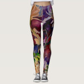 Floral nr. 7 leggings (Voorkant)
