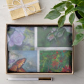 Floral ontkoppeling tissuepapier (Geschenk)