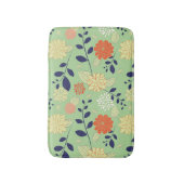 Floral ontwerp Retro Badmat (Voorkant Verticaal)