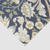  Floral op blauw Tissuepapier (Detail)