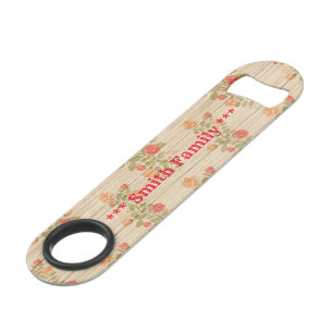Floral op hout Aanpassen Populair Speed Flessenopener