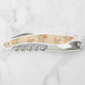 Floral op hout Popular Gift Kurkentrekker (Achterkant)