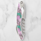 Floral op hout Popular Gift Kurkentrekker (Achterkant)