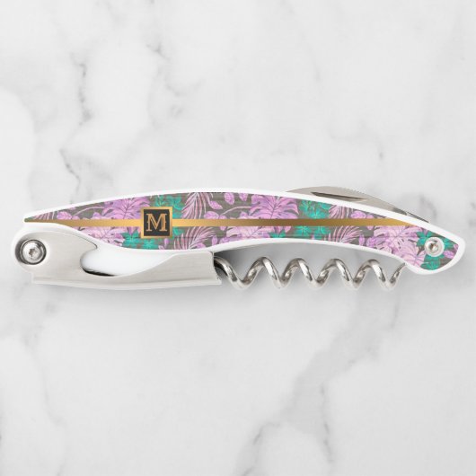 Floral op hout Popular Gift Kurkentrekker (Voorkant)