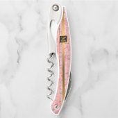 Floral op hout Popular Gift Kurkentrekker (Voorkant)