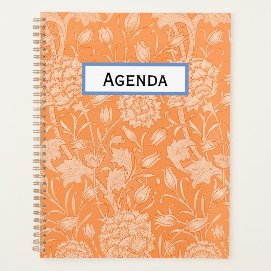 Floral orange (Devant)