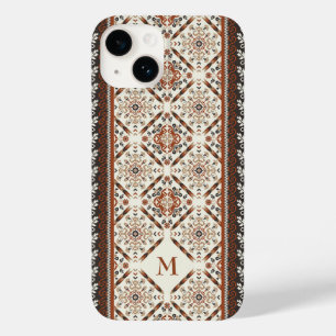 Floral Oriental Ethnic Patroon Case-Mate iPhone 14 Hoesje