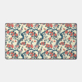 Floral Oriental Peacock style japonais (Recto)