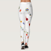 Floral Original Art Leggings (Achterkant)