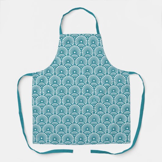 Floral Ornament Apron Schort (Voorkant)