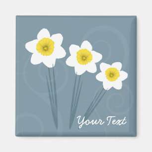 Floral Ornament Magnet Design Magneet