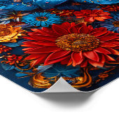 Floral Ornament Poster (Hoek)