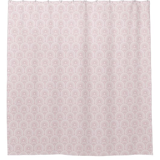 Floral Ornament Shower Curtain Douchegordijn (Voorkant)