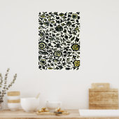 Floral Ornament van Owen Jones Poster (Keuken)