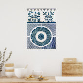 Floral Ornament van Owen Jones Poster (Keuken)