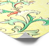 Floral Ornament van Owen Jones Poster (Hoek)