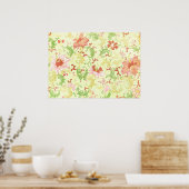 Floral Ornament van Owen Jones Poster (Keuken)