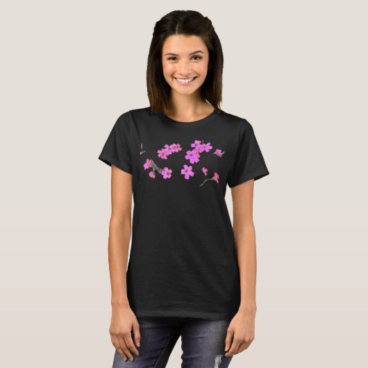 Floral Orphan Black T-shirt (Voorkant volledig)