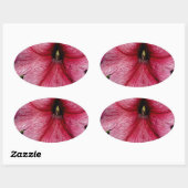 Floral Outburst Ovale Sticker (Vel)