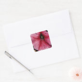 Floral Outburst Vierkante Sticker (Envelop)