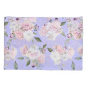 Floral Paars parfume Kussensloop (Achterkant)