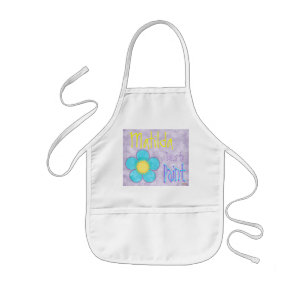 Floral Painting Apron Kinder Schort