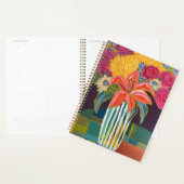 Floral Painting Planner (Devant avec enveloppe)