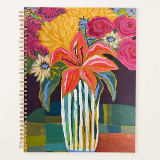Floral Painting Planner (Devant)