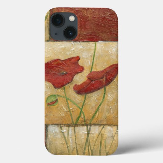 Floral Painting with Visible Brush Strokes Case-Mate iPhone Case (Achterkant)