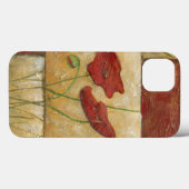 Floral Painting with Visible Brush Strokes Case-Mate iPhone Case (Achterkant (horizontaal))