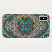 Floral paisley elegant jewel Case-Mate iPhone case (Achterkant (horizontaal))
