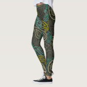 Floral Paisley Leggings (Links)