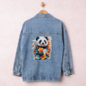 Floral Panda Denim Jas Denim Jacket (Hangar)