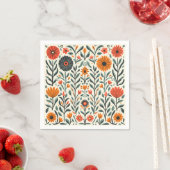 Floral Paper Napkin Servet (Insitu)