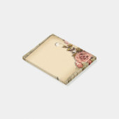 Floral papier post-it® notes (Schuin)