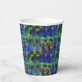 Floral Papieren Bekers (Rechts)